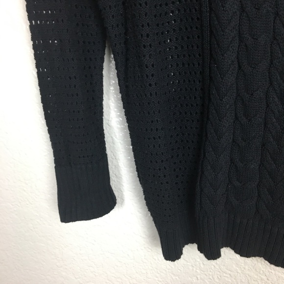 Lane Bryant Black Knit V neck Knit Sweater XL - Picture 2 of 5